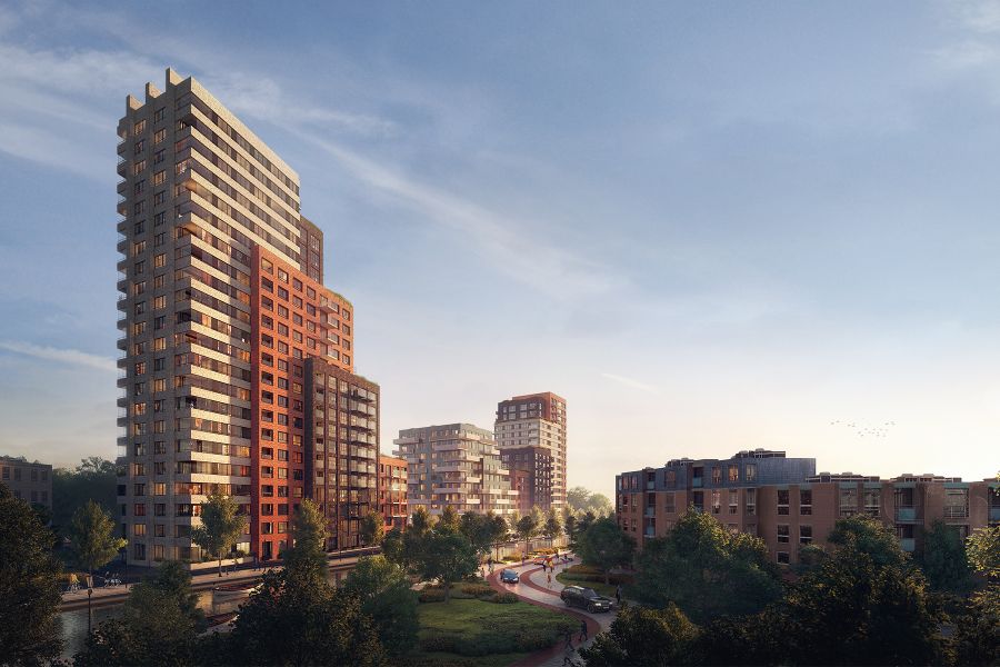 Illustratie Doorslagzone / CityPromenade